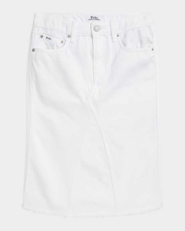 Girl's Denim Mini Skirt, Size 7-